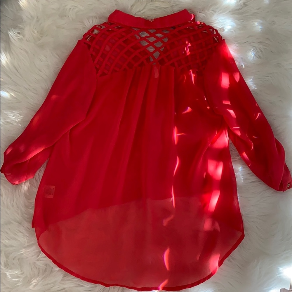 Red blouse - Picture 2 of 2